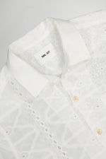 Load image into Gallery viewer, No Nationality Julio Short Sleeve Shirt - White
