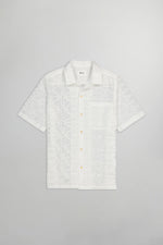 Load image into Gallery viewer, No Nationality Julio Short Sleeve Shirt - White
