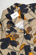 Load image into Gallery viewer, No Nationality Julio Short Sleeve Print Shirt - Greige
