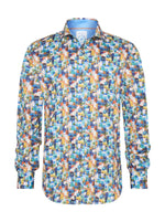 Load image into Gallery viewer, A Fish Named Fred - Town Print Shirt  - Multi
