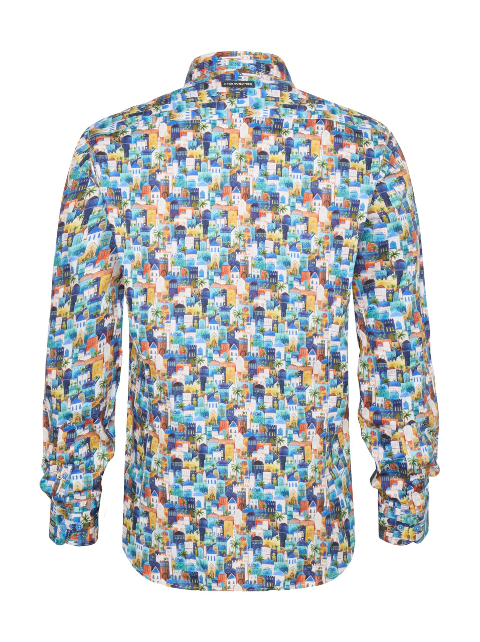 A Fish Named Fred - Town Print Shirt  - Multi