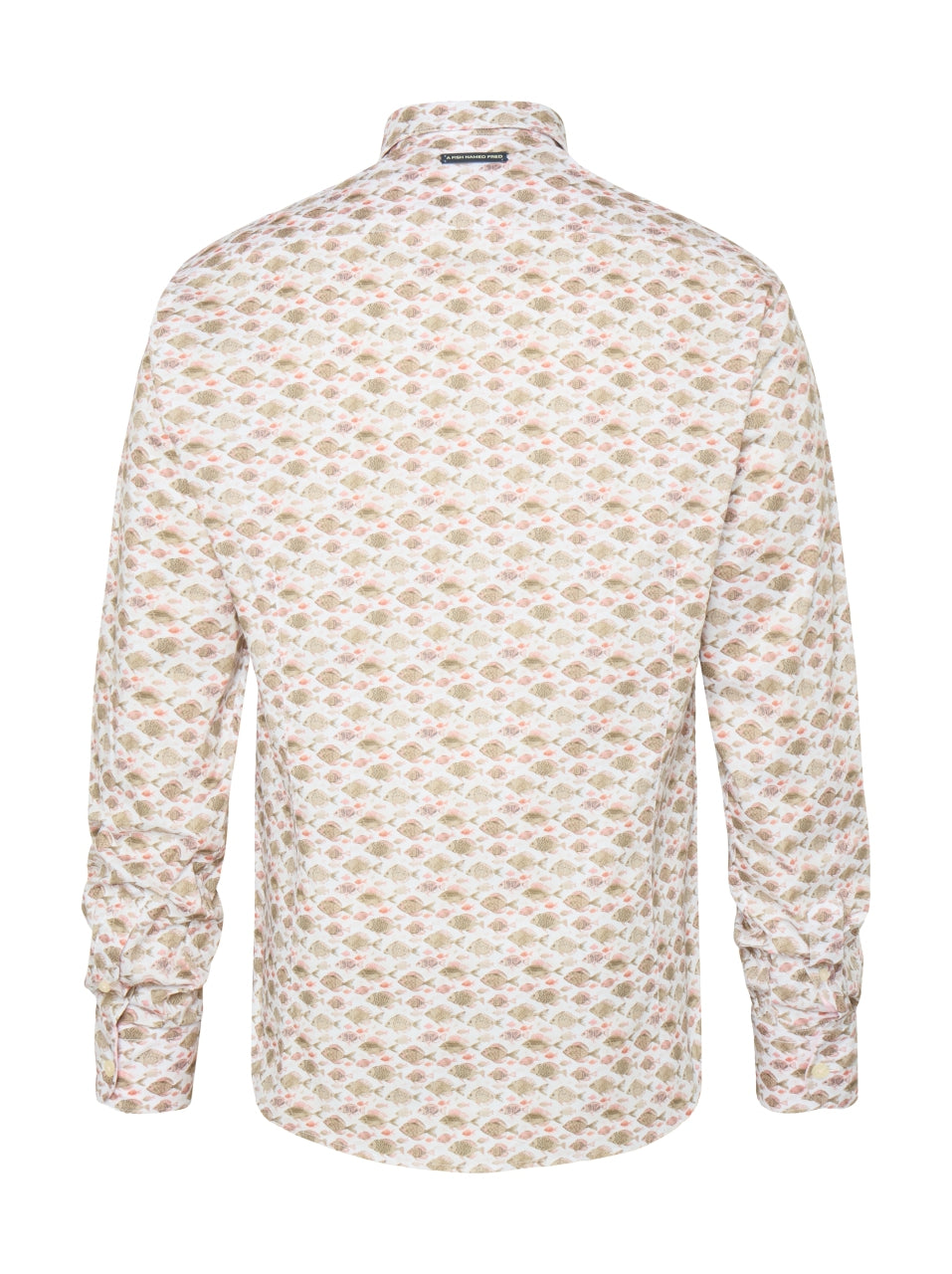 A Fish Named Fred - Fish Print Shirt  - Sand