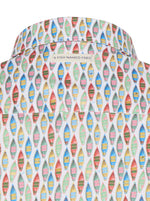 Load image into Gallery viewer, A Fish Named Fred - Boat Print Shirt  - White
