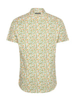 Load image into Gallery viewer, A Fish Named Fred - Citrus Print Short Sleeve Shirt in White

