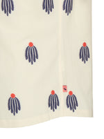 Load image into Gallery viewer, A Fish Named Fred - Cactus Motif Short Sleeve Shirt in Off White
