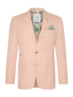 Load image into Gallery viewer, A Fish Named Fred - Small Check Blazer in Coral
