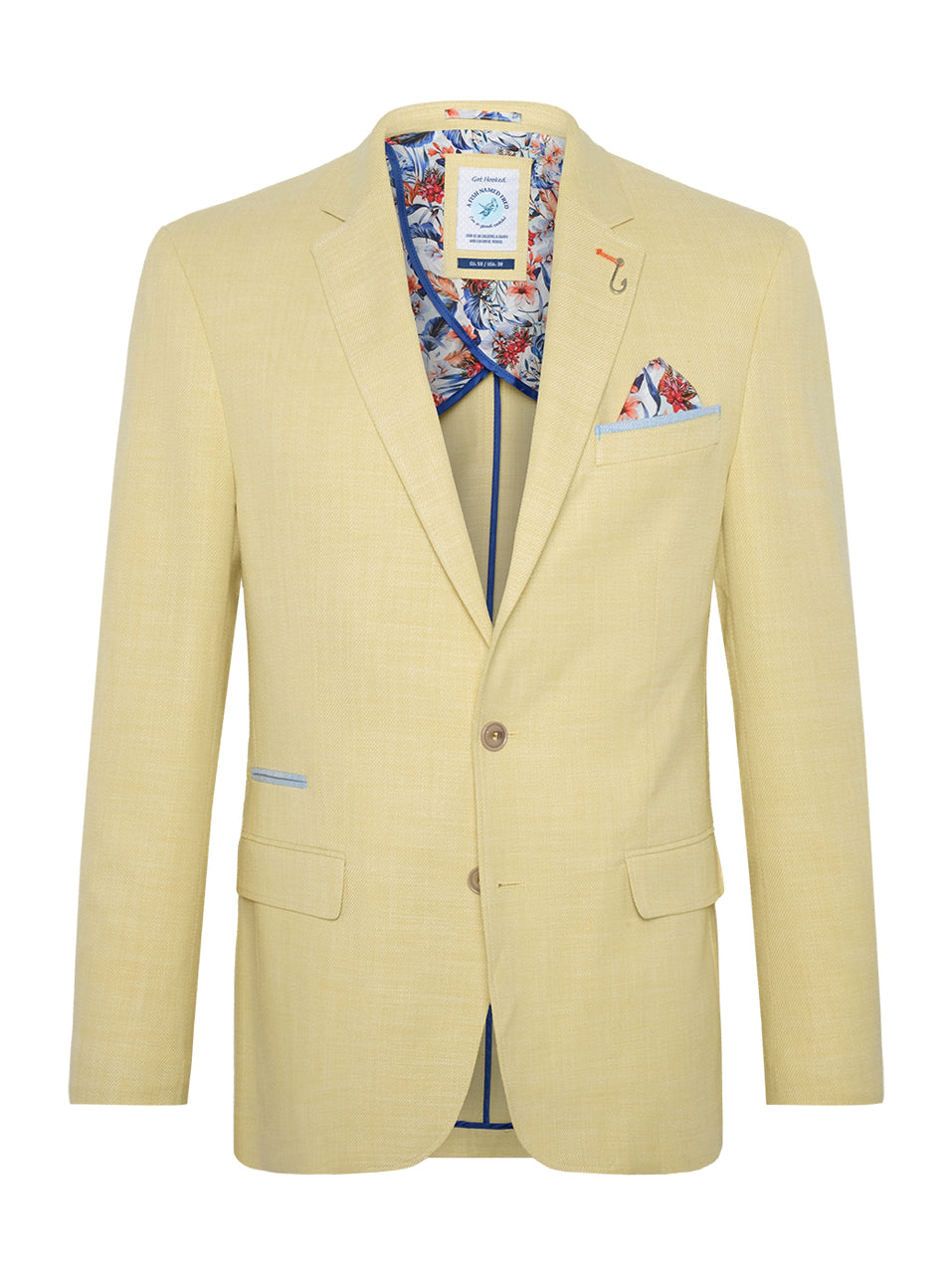 A Fish Named Fred - Structure Blazer in Lemon