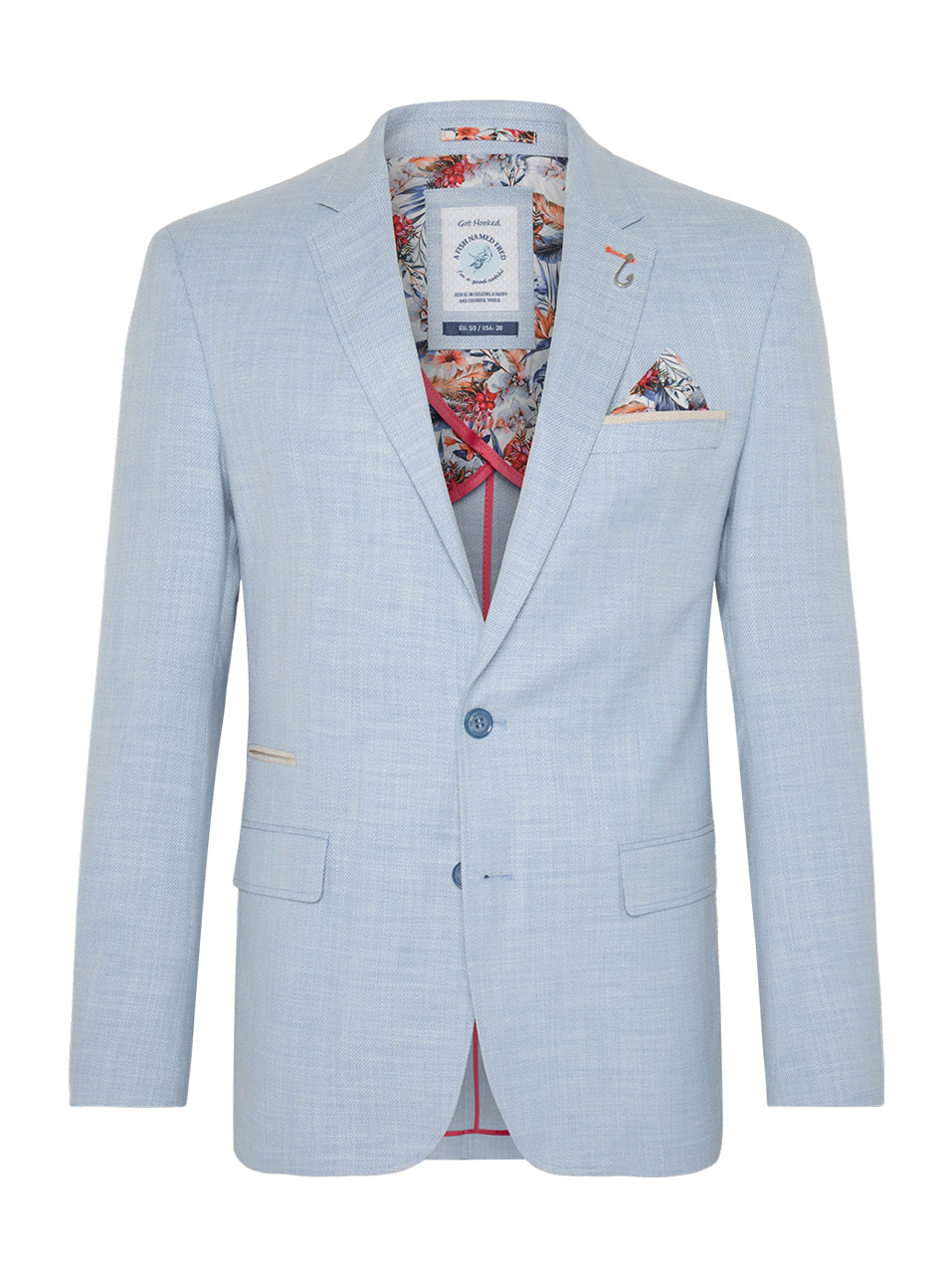 A Fish Named Fred - Structure Blazer in Sky