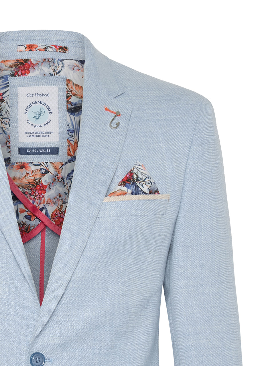 A Fish Named Fred - Structure Blazer in Sky