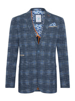 Load image into Gallery viewer, A Fish Named Fred - Big Check Blazer in Navy
