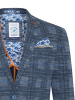 Load image into Gallery viewer, A Fish Named Fred - Big Check Blazer in Navy
