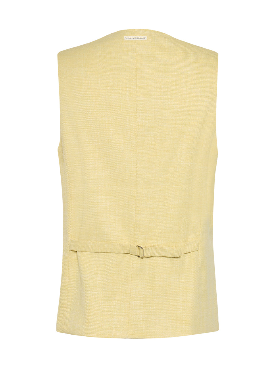 A Fish Named Fred - Structure Vest in Lemon