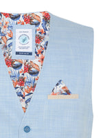 Load image into Gallery viewer, A Fish Named Fred - Structure Vest in Sky
