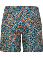 Load image into Gallery viewer, A Fish Named Fred Swim shorts - Tiles Print in Navy
