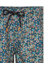 Load image into Gallery viewer, A Fish Named Fred Swim shorts - Tiles Print in Navy
