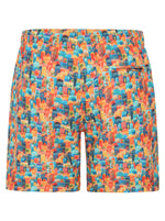 Load image into Gallery viewer, A Fish Named Fred Swim shorts - Town Print in Multi
