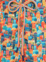Load image into Gallery viewer, A Fish Named Fred Swim shorts - Town Print in Multi
