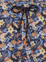 Load image into Gallery viewer, A Fish Named Fred Swim shorts - Floral Print in Navy
