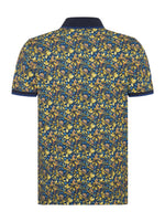Load image into Gallery viewer, A Fish Named Fred - Monkey Print Polo in Navy
