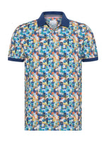 Load image into Gallery viewer, A Fish Named Fred - Town Print Polo in Multi

