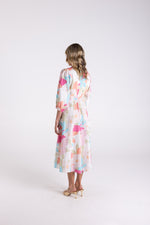 Load image into Gallery viewer, Two T's Anna Print Midi Dress
