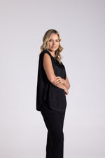 Load image into Gallery viewer, Two T's Oversized Top - Black
