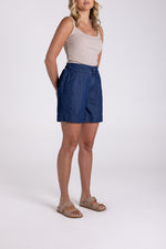 Load image into Gallery viewer, Two T's Denim Short - Dark Denim
