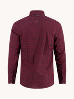 Load image into Gallery viewer, A Fish Named Fred - Uneven Check Print Shirt  - Red - Mitchell McCabe Menswear
