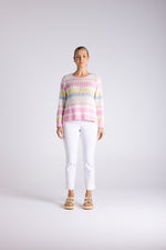 Load image into Gallery viewer, Two T's Stripe Tape Yarn - Multi
