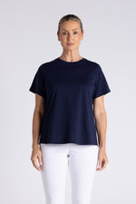 Load image into Gallery viewer, Two T's Crew Tee - Navy
