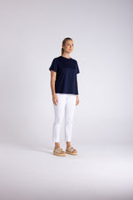 Load image into Gallery viewer, Two T's Crew Tee - Navy
