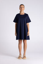 Load image into Gallery viewer, Two T's Allie T Dress - Navy
