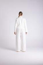 Load image into Gallery viewer, Two T's Tweed Blazer - Milk

