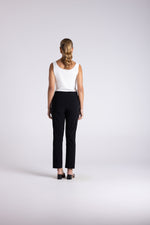 Load image into Gallery viewer, Two T's 7/8 Bengaline Pant - Black
