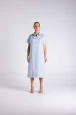 Load image into Gallery viewer, Two T's Deb Dress - Cornflower Blue

