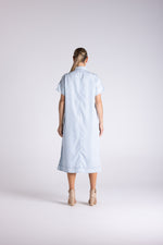 Load image into Gallery viewer, Two T's Deb Dress - Cornflower Blue
