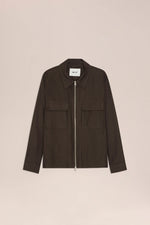 Load image into Gallery viewer, No Nationality Alban Zip Jacket - Deep Truffle
