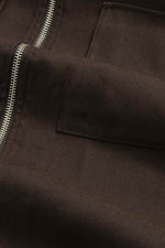 Load image into Gallery viewer, No Nationality Alban Zip Jacket - Deep Truffle
