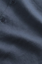 Load image into Gallery viewer, No Nationality Enzo Linen Shirt - Bering Sea - Mitchell McCabe Menswear
