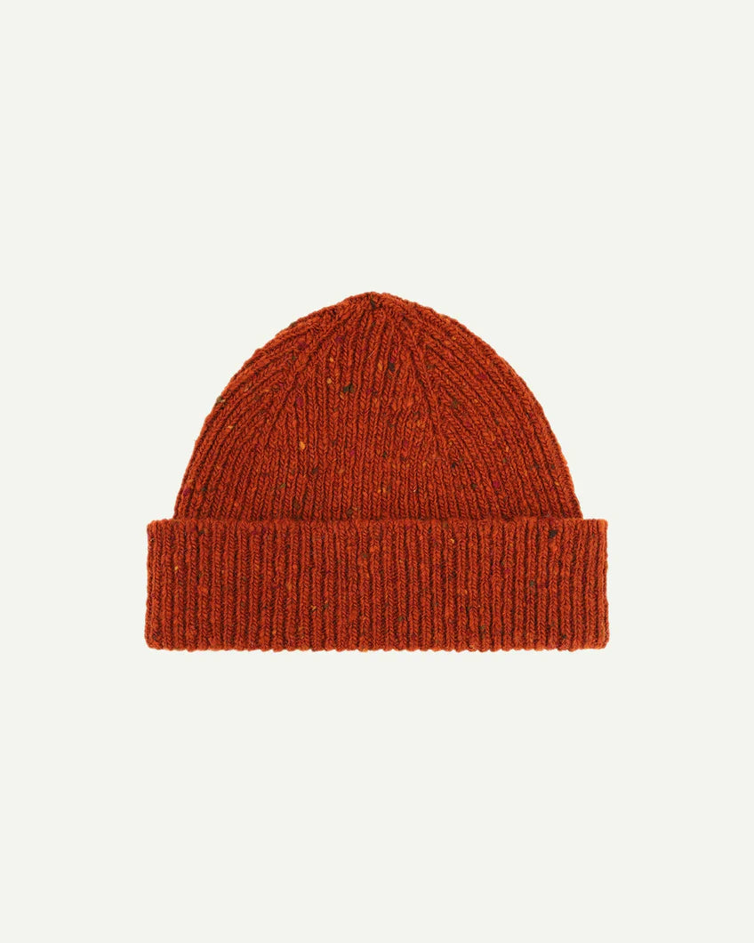 Uskess Donegal Beanie - Burnt Orange
