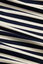 Load image into Gallery viewer, No Nationality Lionel Long Sleeve Stripe Tee - Navy Blue
