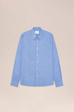 Load image into Gallery viewer, No Nationality Deon Long Sleeve Shirt - Blue Quartz
