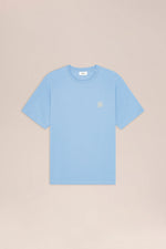 Load image into Gallery viewer, No Nationality Embro Tee - Cerulean
