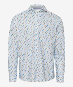 Brax Harold Print Shirt - Agave