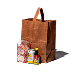 Load image into Gallery viewer, Puebco Grocery Bag with Handle - Small Brown - Mitchell McCabe Menswear
