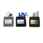 Load image into Gallery viewer, Puebco Coin Card Holder - Olive with Yellow - Mitchell McCabe Menswear
