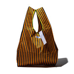 Load image into Gallery viewer, Puebco School Tie Fabric bag - Navy Blue and Orange - Mitchell McCabe Menswear
