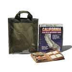 Load image into Gallery viewer, Puebco Covered Parachute Document Bag - Olive - Mitchell McCabe Menswear
