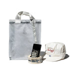 Load image into Gallery viewer, Puebco Covered Parachute Document Bag - White - Mitchell McCabe Menswear
