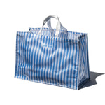 Load image into Gallery viewer, Puebco Covered School Tie Market Bag - Light Blue/White - Mitchell McCabe Menswear
